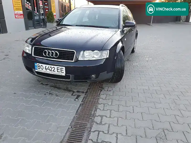 Audi A4 2002, фото з оголошення 2 з 20, VIN WAUZZZ8E92A272459