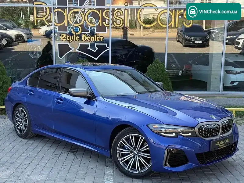 BMW 3 Series 2020, фото з оголошення 1 з 18, VIN 3MW5U7J01M8B53853
