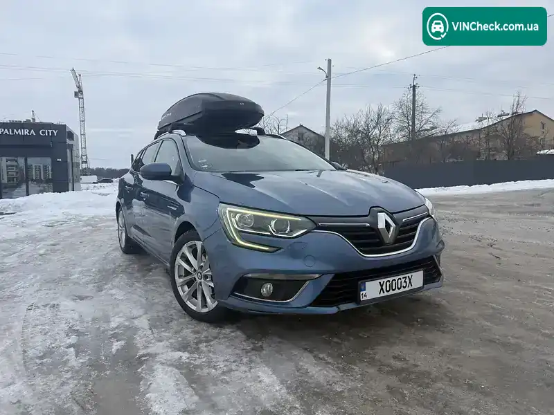 Renault Megane 2017, фото з оголошення 1 з 21, VIN VF1RFB00159389489