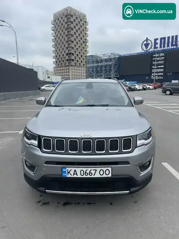 Jeep Compass 2018, фото з оголошення 1 з 21, VIN 3C4NJCCB5KT675995