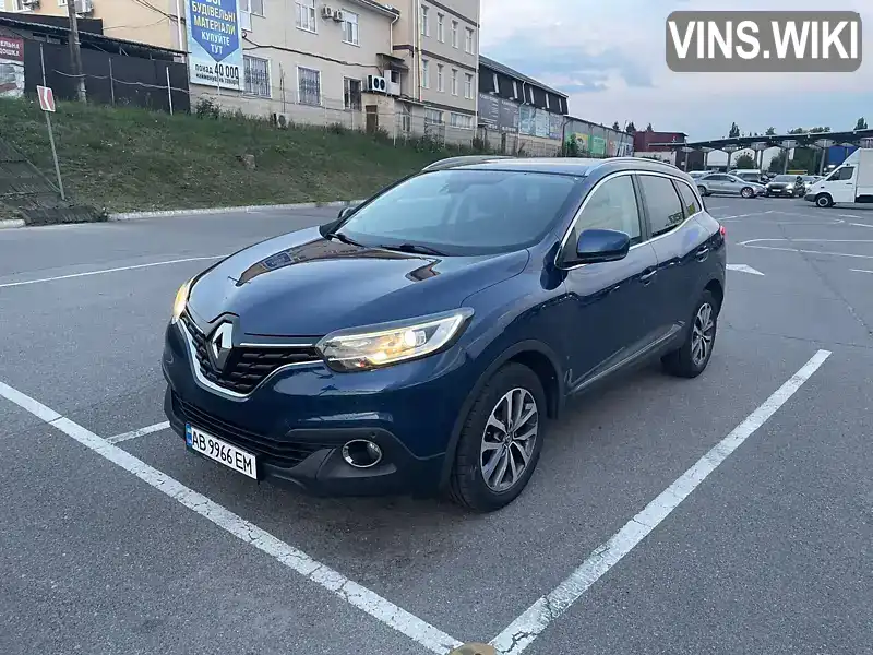 Renault Kadjar 2016, фото з оголошення 1 з 20, VIN VF1RFE00856699884