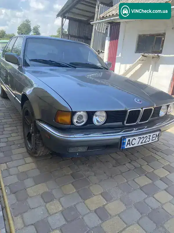 BMW 7 Series 1987, фото з оголошення 1 з 14, VIN WBAGA310501616487
