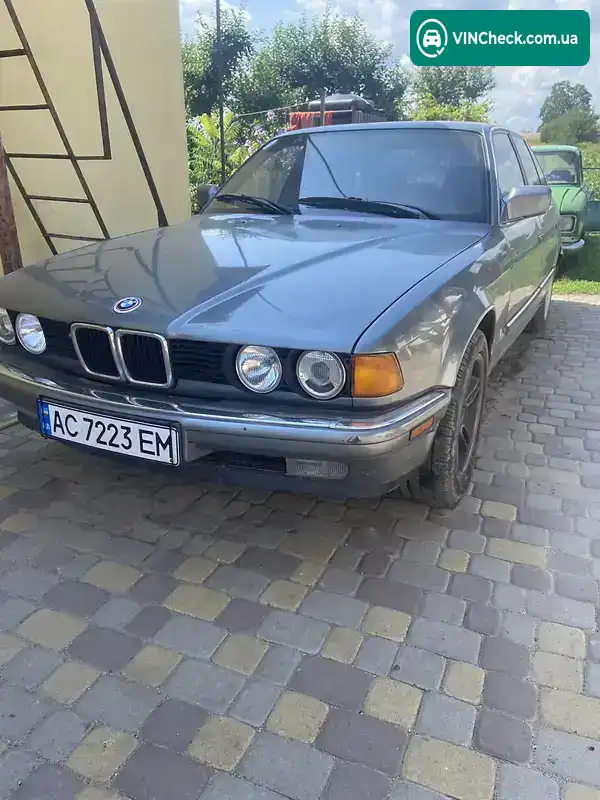 BMW 7 Series 1987, фото з оголошення 2 з 14, VIN WBAGA310501616487