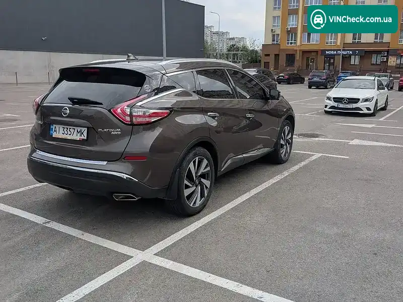 Nissan Murano 2018, фото з оголошення 2 з 9, VIN 5N1AZ2MH4JN186065