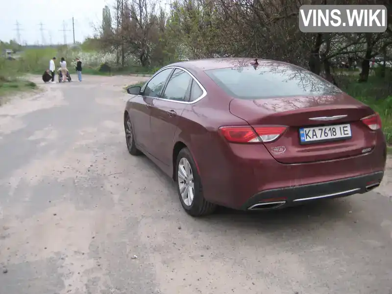 Chrysler 200 2016, фото з оголошення 2 з 20, VIN 1C3CCCAG3HN503798