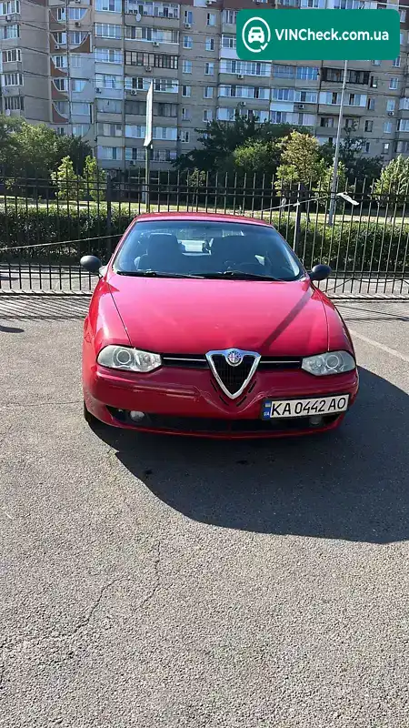 Alfa Romeo 156 2001, фото з оголошення 1 з 10, VIN ZAR93200000190862