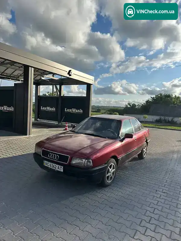 Audi 80 1991, фото з оголошення 2 з 8, VIN WAUZZZ89ZHA407483
