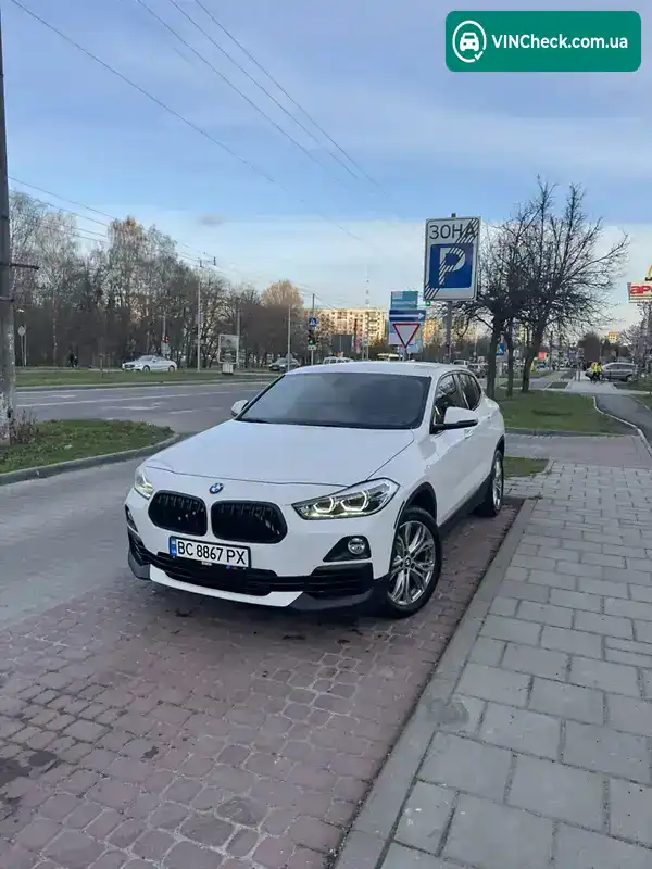 BMW X2 2018, фото з оголошення 1 з 21, VIN WBXYJ5C31JEF74121