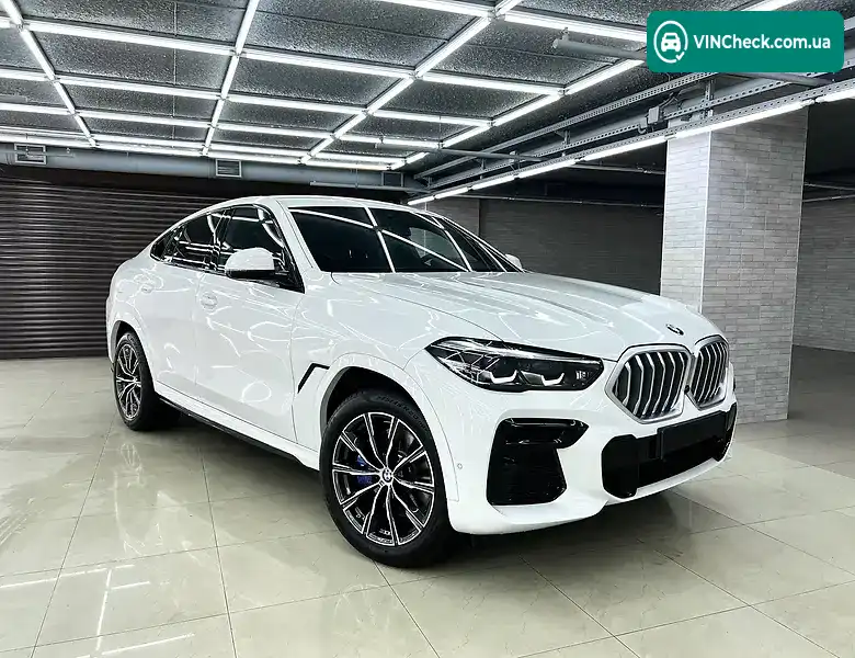 BMW X6 2022, фото з оголошення 1 з 20, VIN WBAGT210209L36774