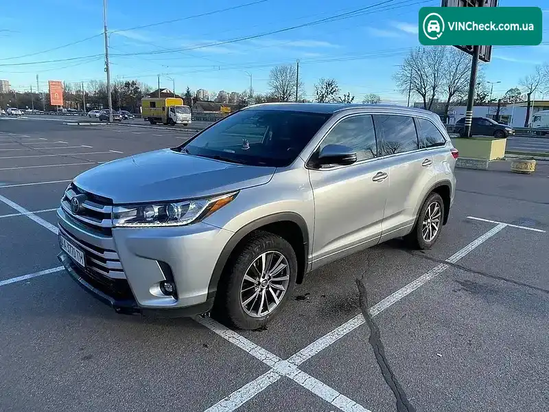 Toyota Highlander 2018, фото з оголошення 1 з 10, VIN 5TDJZRFHXJS534326