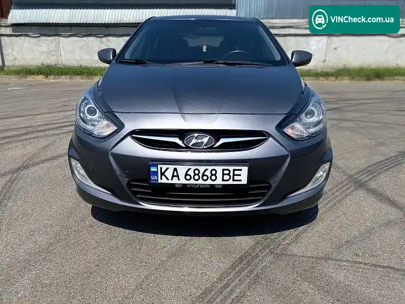 Hyundai Accent 2012, фото з оголошення 2 з 20, VIN Z94CU41DBCR188702