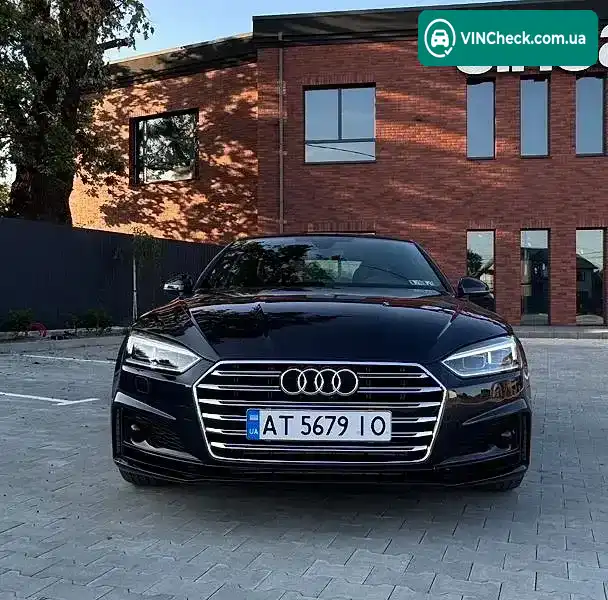 Audi A5 2018, фото з оголошення 2 з 20, VIN WAUPNAF5XJA102777