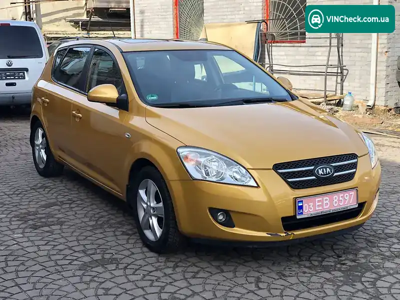 Kia Ceed 2007, фото з оголошення 1 з 20, VIN U5YFF24327L052543