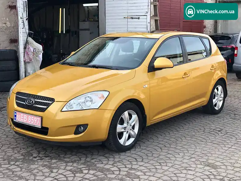 Kia Ceed 2007, фото з оголошення 2 з 20, VIN U5YFF24327L052543