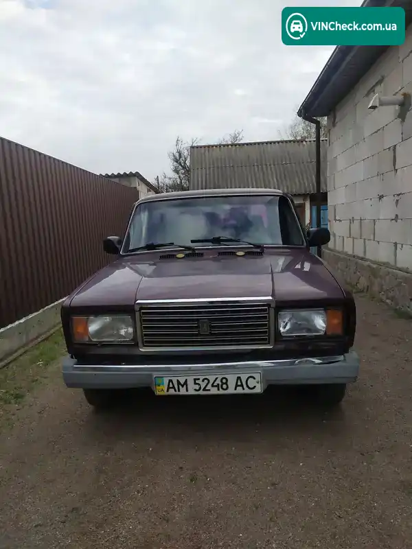 ВАЗ / Lada 2107 2005, фото з оголошення 1 з 9, VIN XTA21070062262949