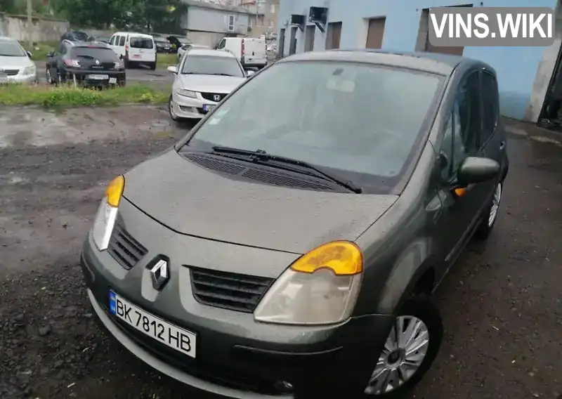 Renault Modus 2006, фото з оголошення 1 з 9, VIN VF1JP0F0H35700327