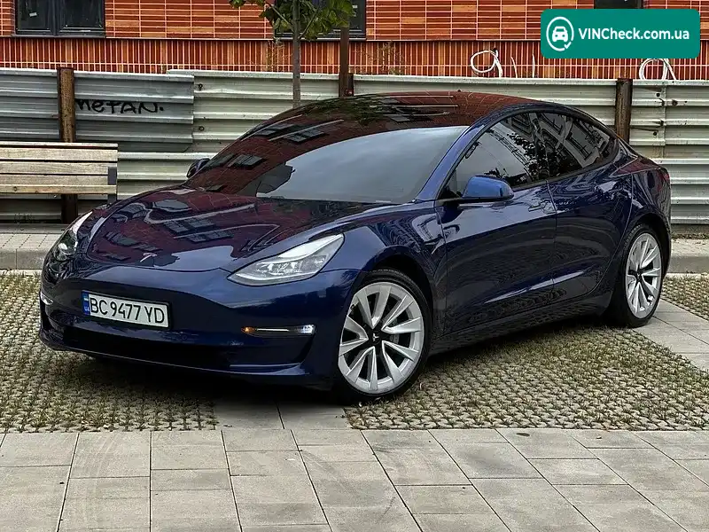 Tesla Model 3 2021, фото з оголошення 1 з 20, VIN 5YJ3E1EB3MF980135