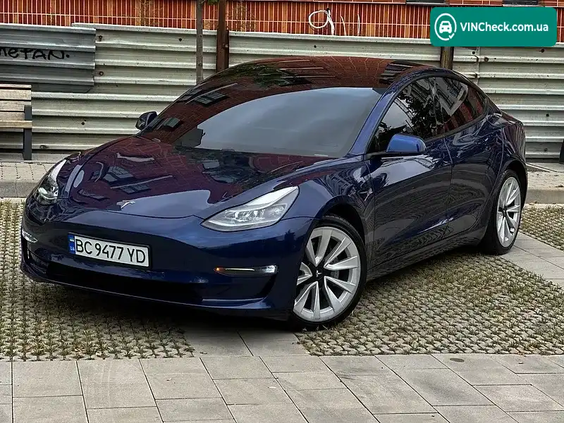 Tesla Model 3 2021, фото з оголошення 2 з 20, VIN 5YJ3E1EB3MF980135