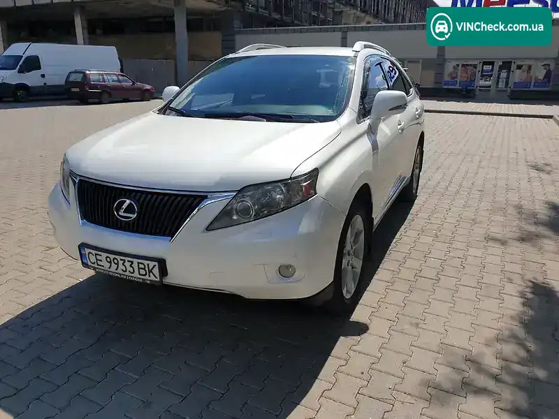 Lexus RX 2011, фото з оголошення 1 з 20, VIN JTJBK11A702440475