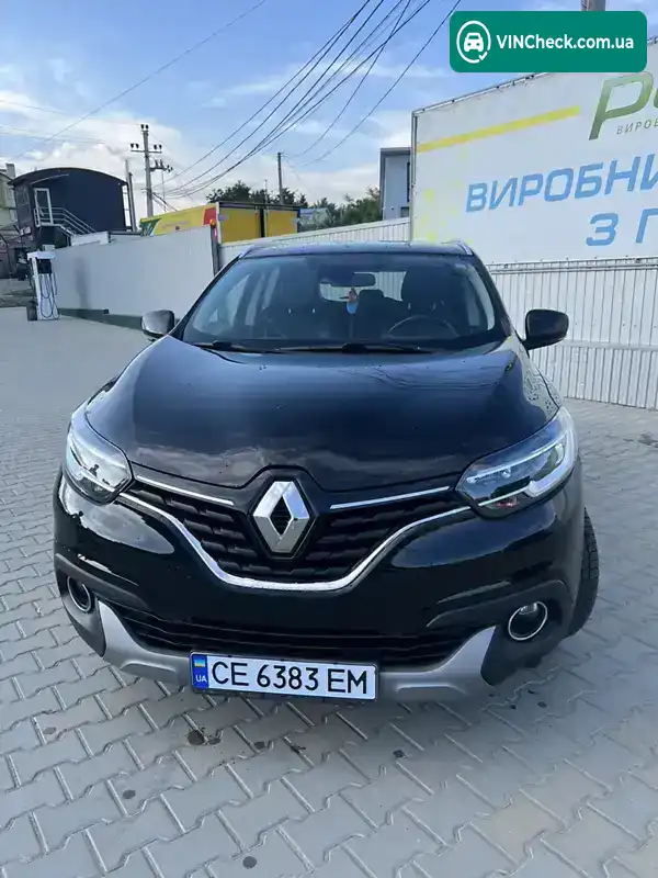 Renault Kadjar 2016, фото з оголошення 1 з 12, VIN VF1RFE00554363816