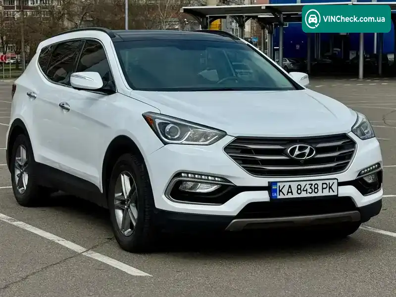 Hyundai Santa FE 2016, фото з оголошення 1 з 18, VIN 5XYZUDLB6HG466165