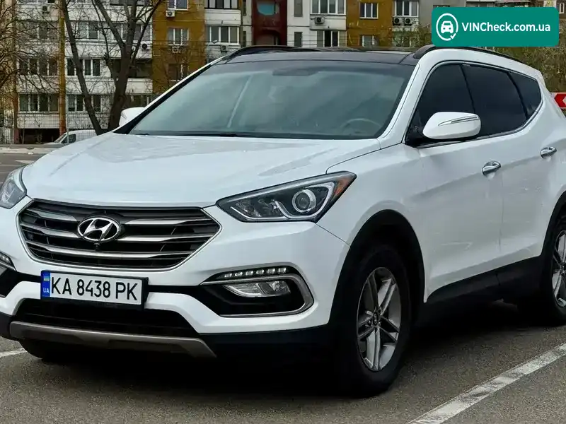 Hyundai Santa FE 2016, фото з оголошення 2 з 18, VIN 5XYZUDLB6HG466165