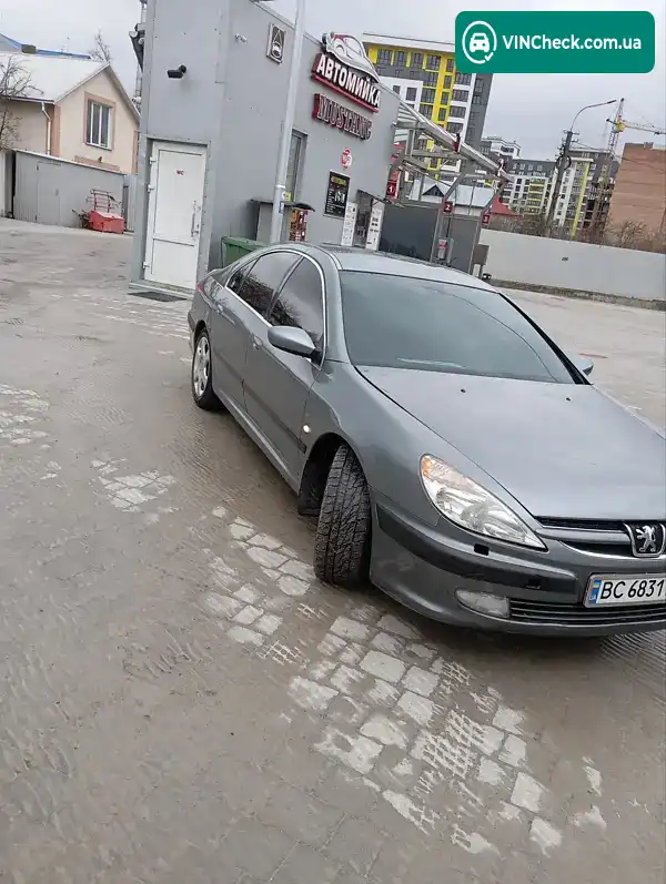 Peugeot 607 2002, фото з оголошення 2 з 20, VIN VF39D4HXE92076198