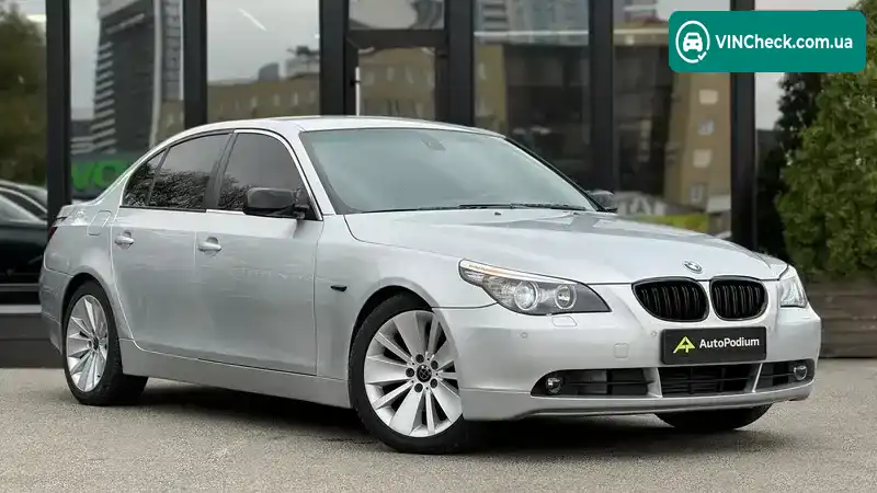 BMW 5 Series 2003, фото з оголошення 2 з 21, VIN WBANC71080B155496
