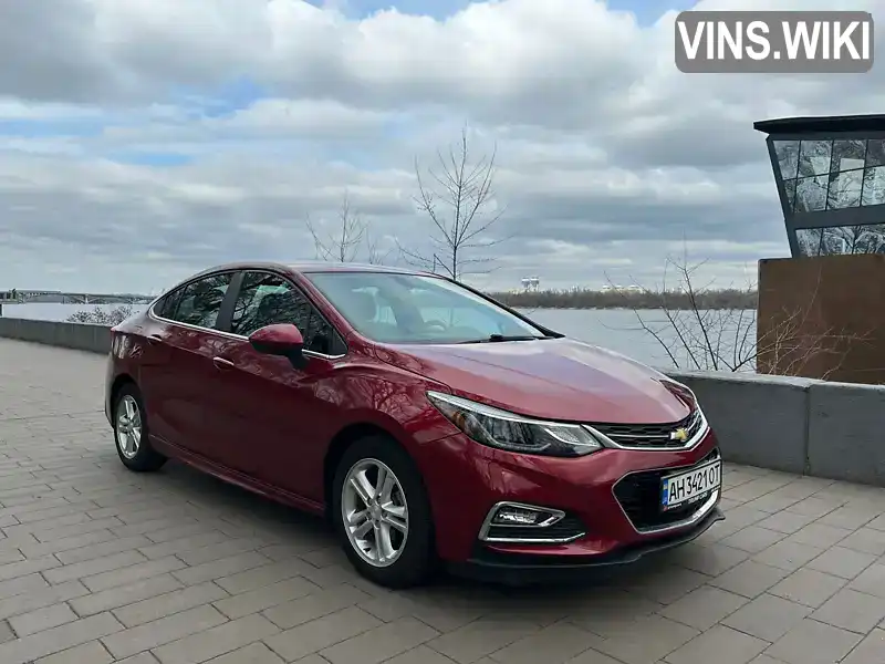 Chevrolet Cruze 2016, фото з оголошення 1 з 17, VIN 1G1BE5SM3H7152017