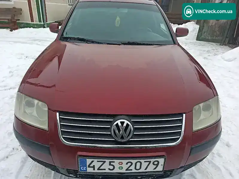 Volkswagen Passat 2001, фото з оголошення 1 з 16, VIN WWWZZZ3BZ1E162424