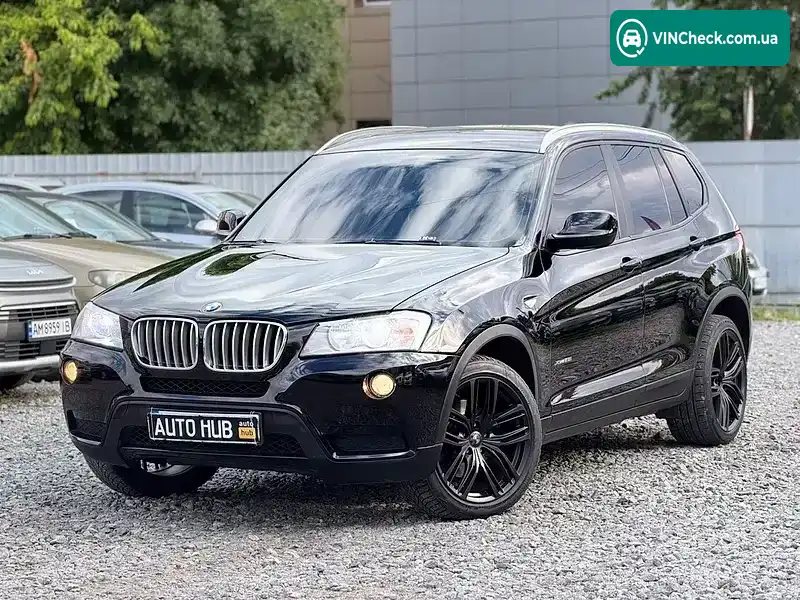 BMW X3 2011, фото з оголошення 2 з 20, VIN 5UXWX5C59BL707883