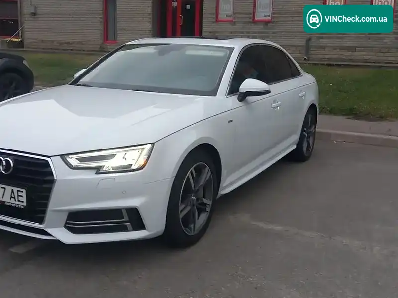 Audi A4 2017, фото з оголошення 2 з 20, VIN WAUENAF4XJN000628