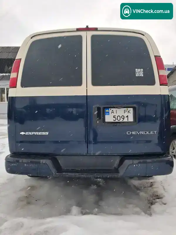 Chevrolet Express 2004, фото з оголошення 2 з 12, VIN 1GCGG25V151124189
