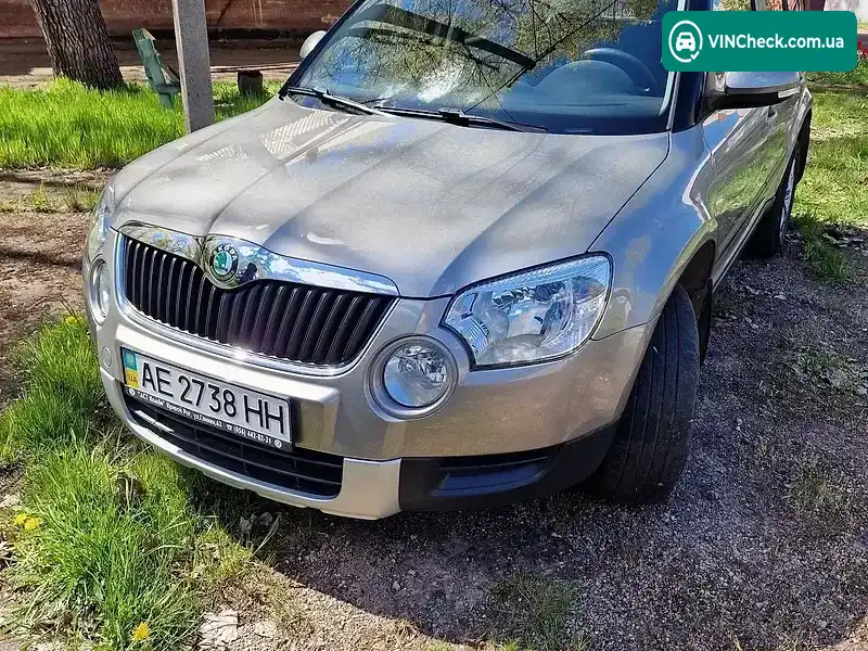 Skoda Yeti 2012, фото з оголошення 1 з 13, VIN Y6UJF25L3DB700302