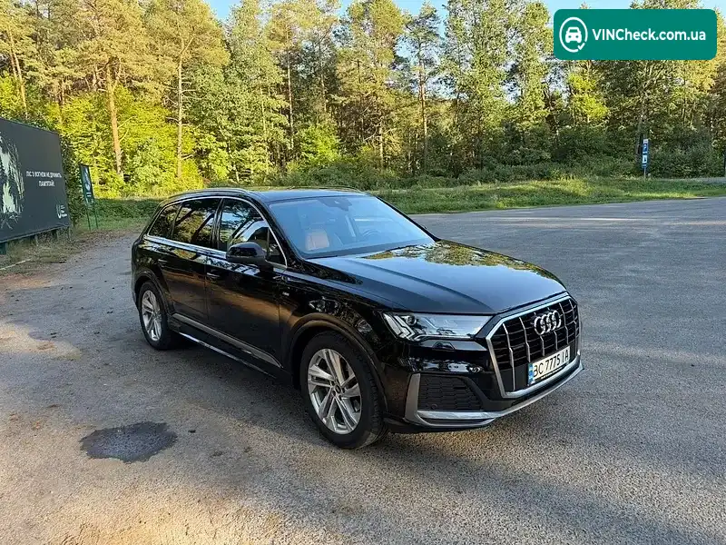 Audi Q7 2021, фото з оголошення 2 з 15, VIN WAUZZZ4MXMD028320