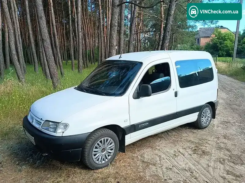 Citroen Berlingo 2000, фото з оголошення 1 з 13, VIN VF7MCWJZF65457891