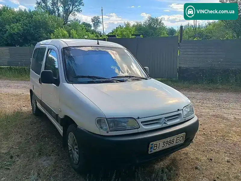 Citroen Berlingo 2000, фото з оголошення 2 з 13, VIN VF7MCWJZF65457891