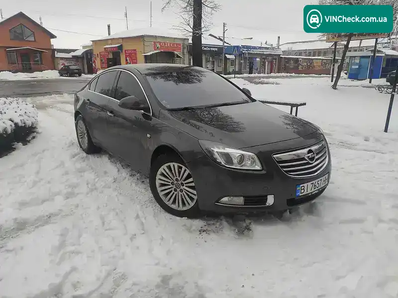 Opel Insignia 2013, фото з оголошення 1 з 11, VIN W0LGT5GM0D1078532