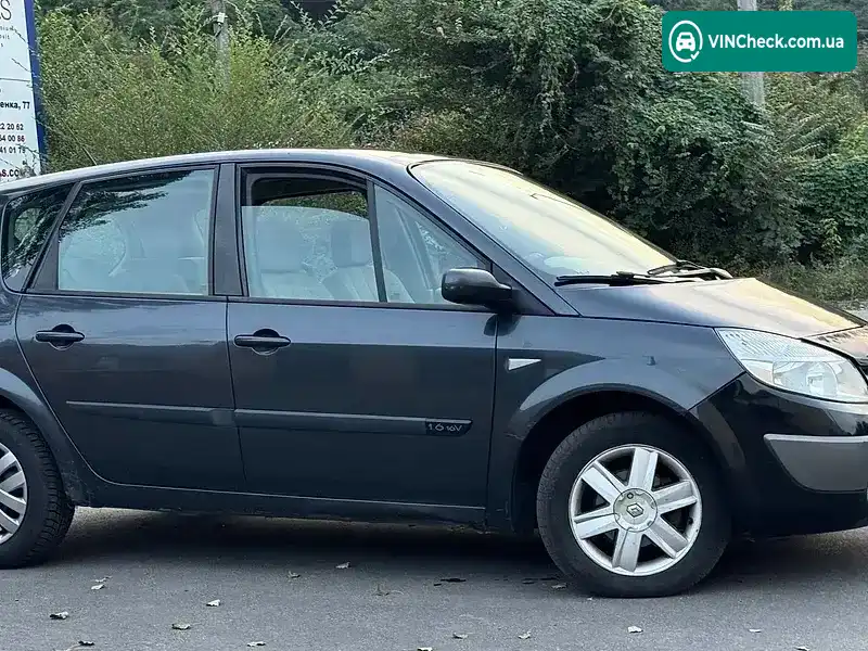 Renault Scenic 2006, фото з оголошення 2 з 17, VIN VF1JM1R0535927788
