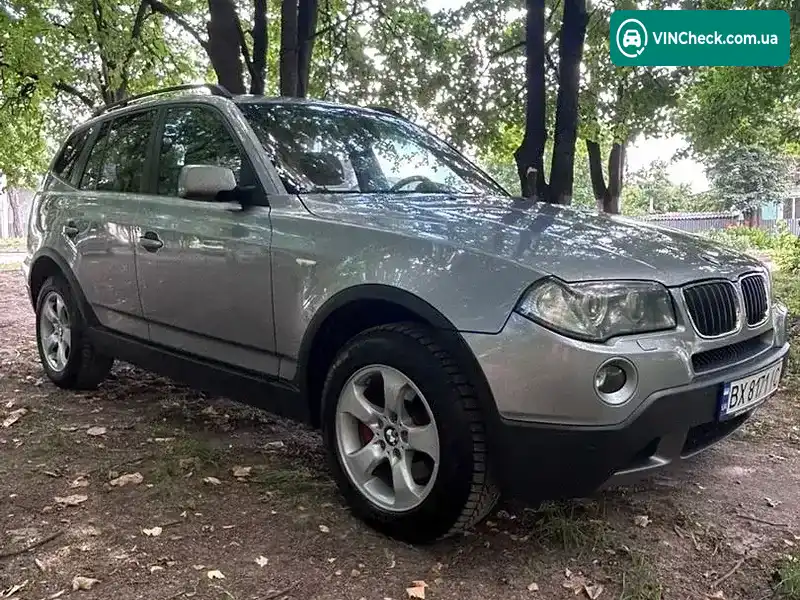 BMW X3 2008, фото з оголошення 2 з 20, VIN WBAPE11040WJ51910