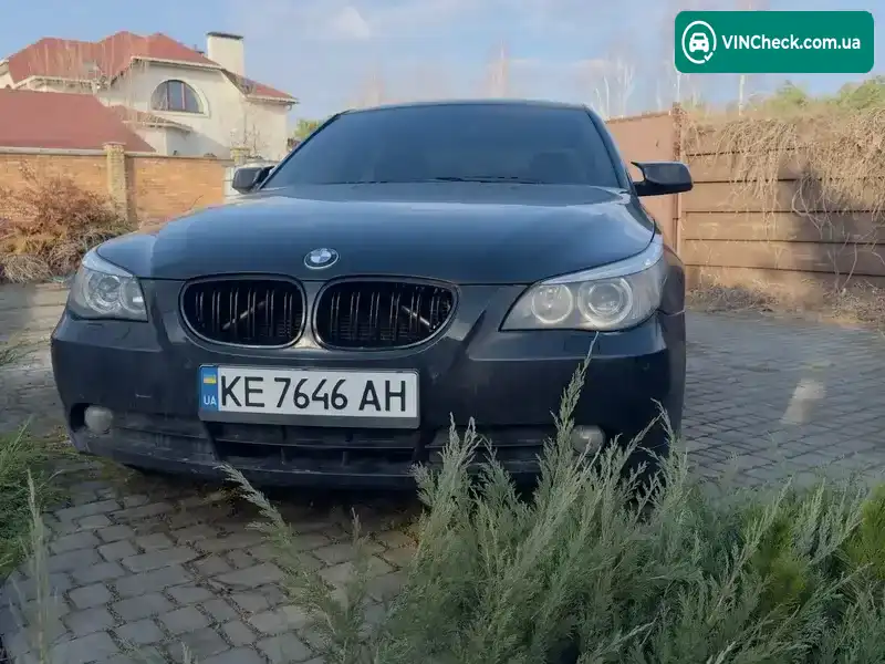 BMW 5 Series 2005, фото з оголошення 1 з 11, VIN WBANE51020B976124