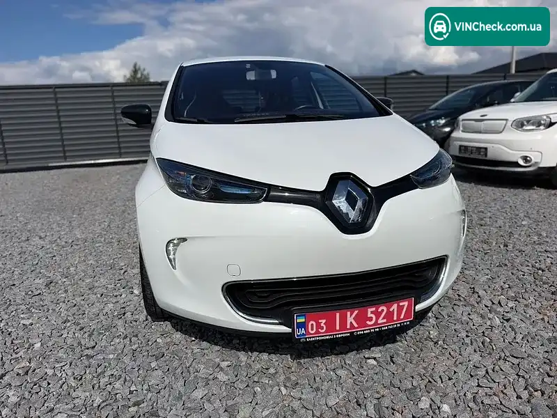 Renault Zoe 2016, фото з оголошення 1 з 20, VIN VF1AGVYB154608674