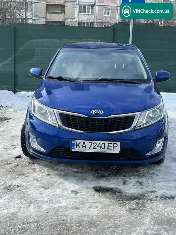 Kia Rio 2013, фото з оголошення 1 з 9, VIN Z94CB41ABDR148196