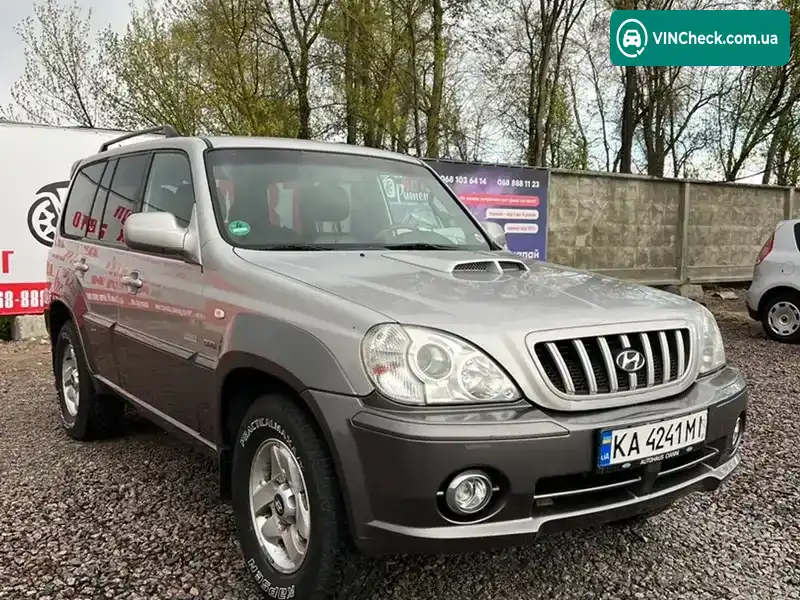 Hyundai Terracan 2003, фото з оголошення 1 з 21, VIN KMHNM81XP4U122026