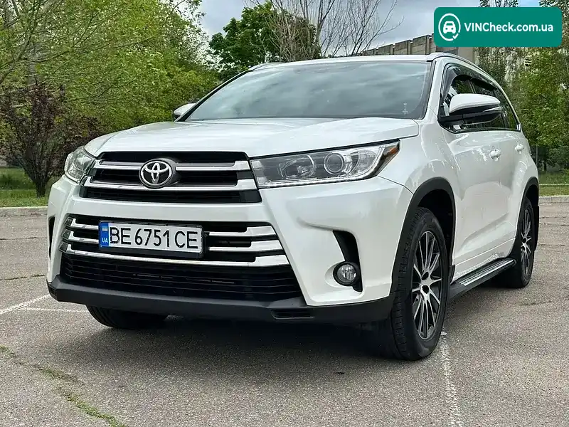 Toyota Highlander 2019, фото з оголошення 1 з 20, VIN 5TDDZRFH80S971124
