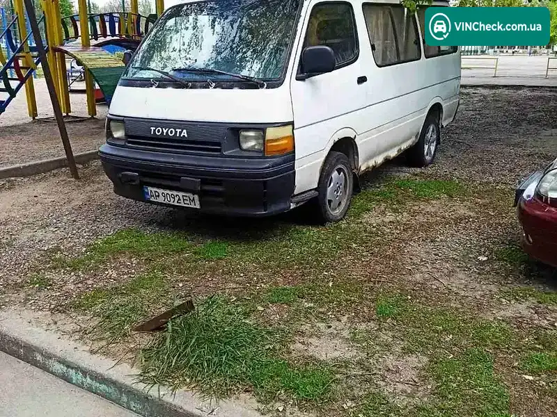 Toyota Town Ace 1987, фото з оголошення 1 з 5, VIN JT121LHA200012096