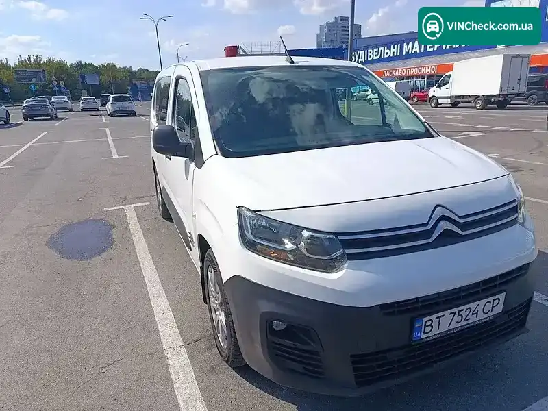 Citroen Berlingo 2019, фото з оголошення 1 з 20, VIN VR7EF9HPAKJ705513