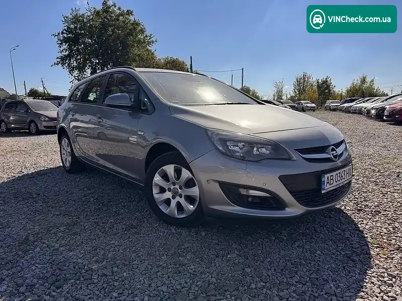 Opel Astra 2015, фото з оголошення 1 з 20, VIN W0LPD8E61F8038991