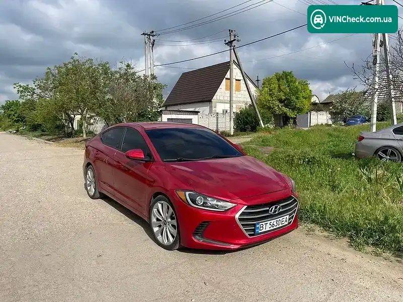 Hyundai Elantra 2016, фото з оголошення 1 з 21, VIN 5NPD74LF3HH163941