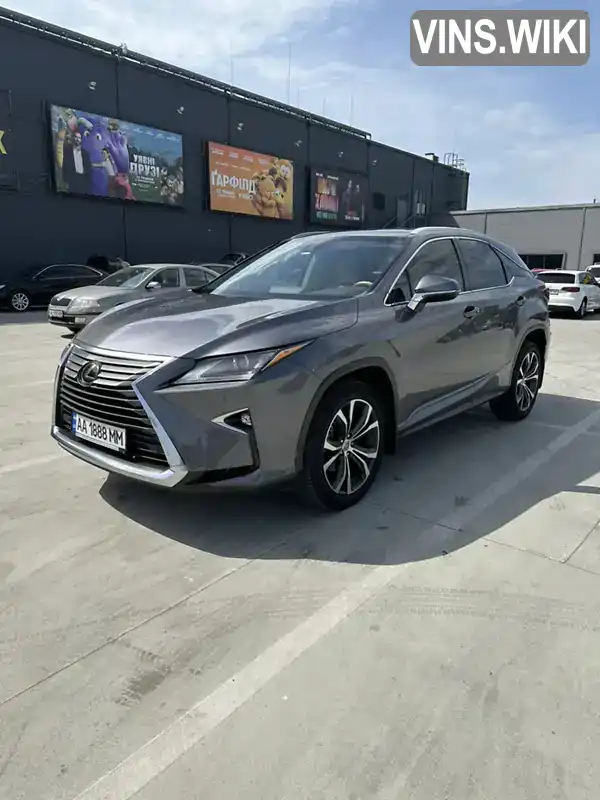 Lexus RX 2017, фото з оголошення 1 з 21, VIN 2T2ZZMCA5HC089182